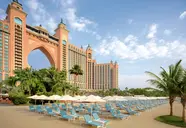 Widok na kompleks hotelowy Atlantis The Palm