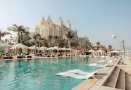 Widok na kompleks hotelowy Atlantis The Palm