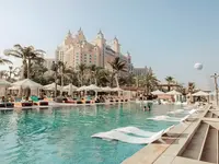 Widok na kompleks hotelowy Atlantis The Palm