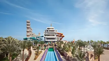 Zjeżdżalnie wodne w Atlantis The Palm