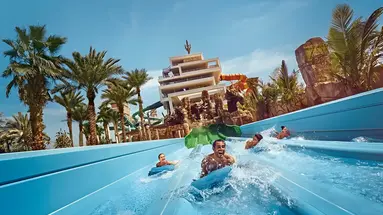 Zjeżdżalnie wodne w Atlantis The Palm