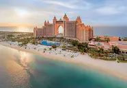 Widok na kompleks hotelowy Atlantis The Palm