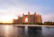 Widok na kompleks hotelowy Atlantis The Palm