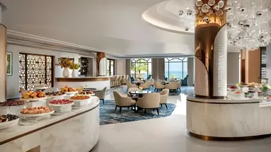 Bufet w restauracji hotelu Atlantis The Palm