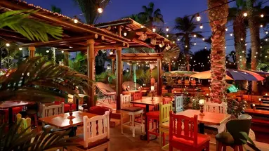 Restauracja plenerowa w Atlantis The Palm