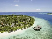 Widok z lotu ptaka na Bandos Maldives