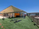 strefa fitness na świeżym powietrzu w Barcelo Fuerteventura Castillo