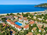 Widok z lotu ptaka na kompleks Belcekum Beach