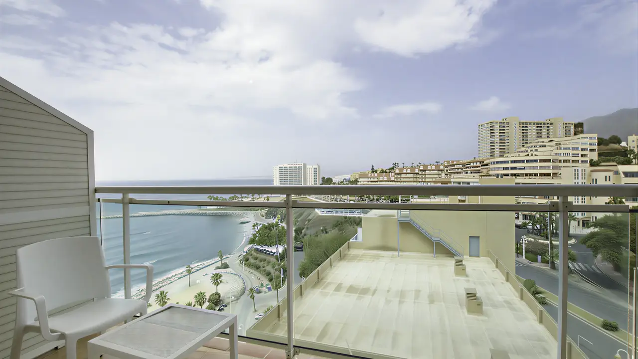 Balkon z widokiem w Best Benalmadena