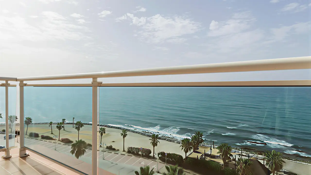 Balkon w Best Benalmadena z widokiem na morze