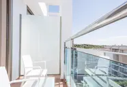 Balkon w pokoju w Best San Diego