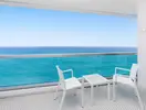 Balkon z widokiem na morze w Best Semiramis
