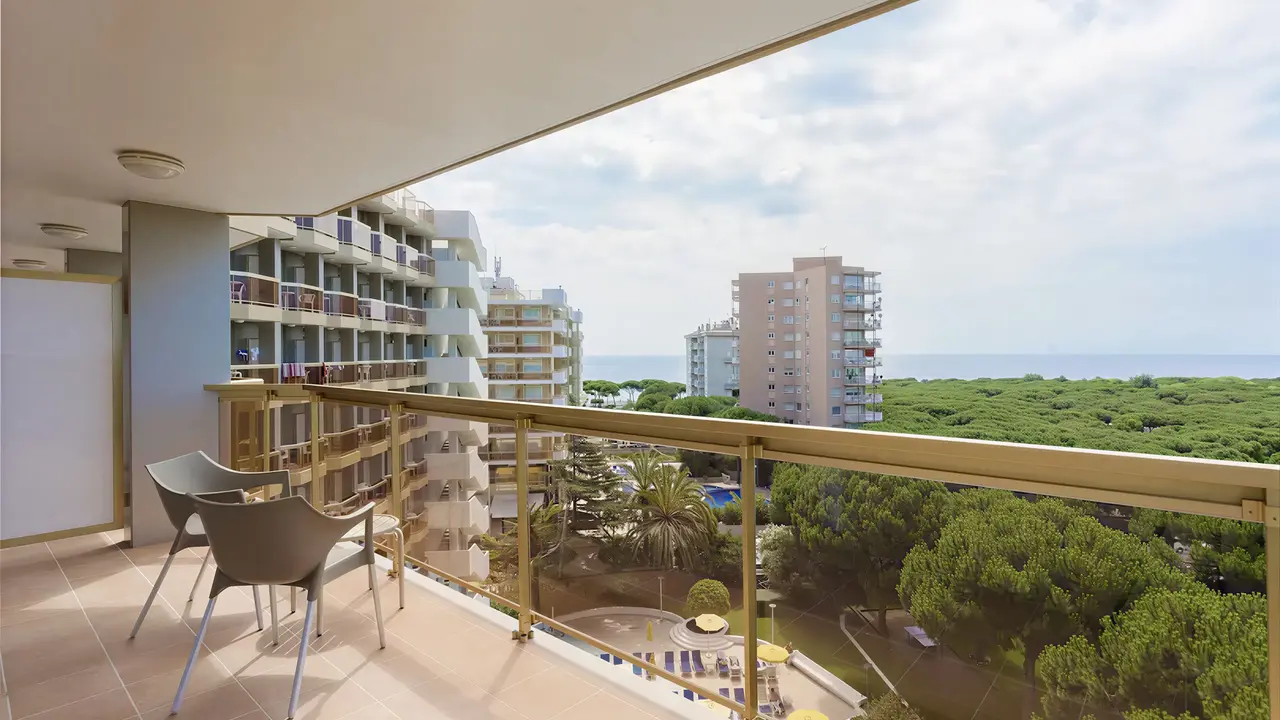 Balkon z widokiem w Beverly Park