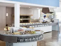 Bufet z deserami w hotelu Blue Sea Bahia de Lobos 