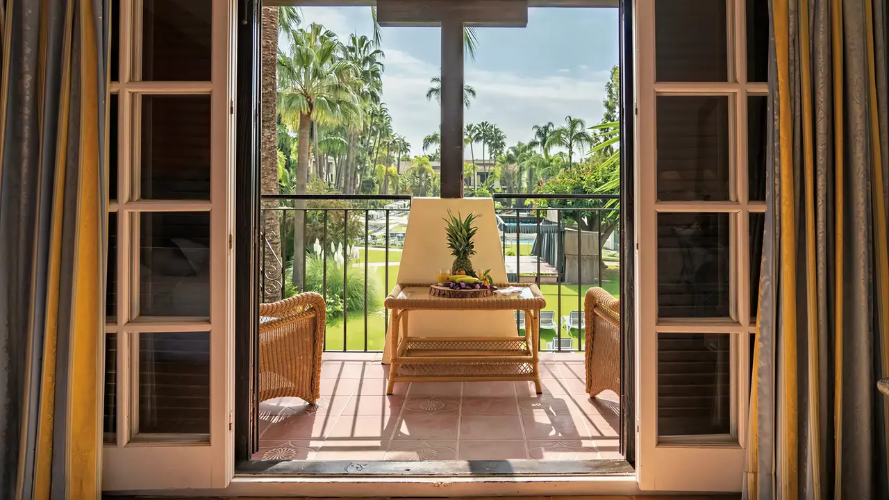 Balkon w pokoju gościnnym w Bluebay Banus