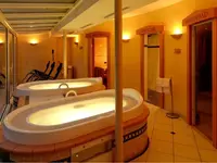 Strefa wellness z jacuzzi w Bristol (Adelboden)