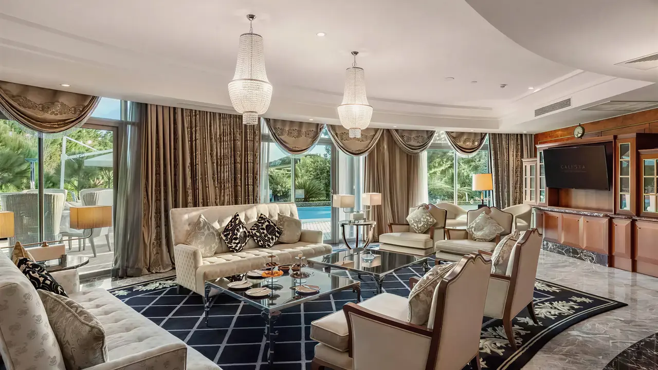 Luksusowy salon w apartamencie Calista Luxury