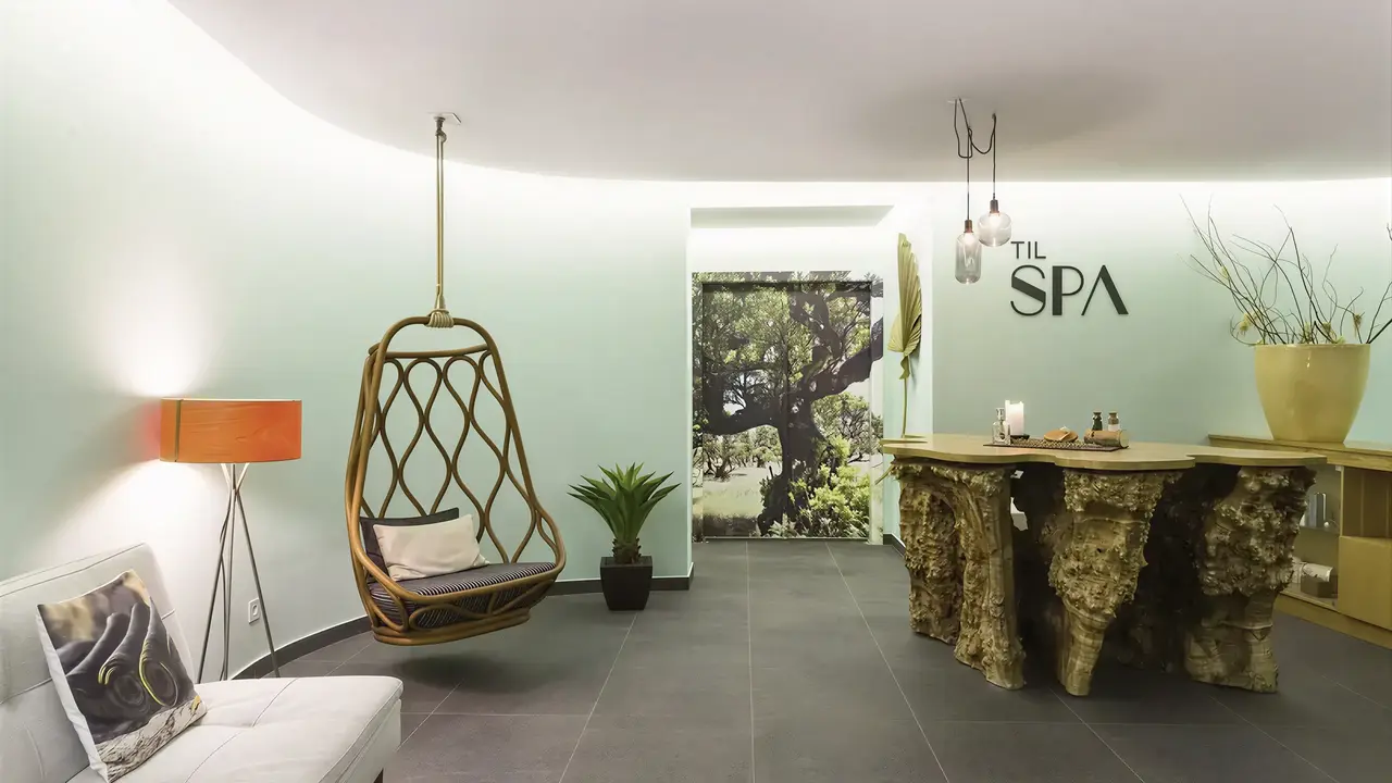 Recepcja strefy spa w Castanheiro Boutique
