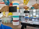 Sala gier w Catalonia Grand Costa Mujeres z bilardem i pingpongiem