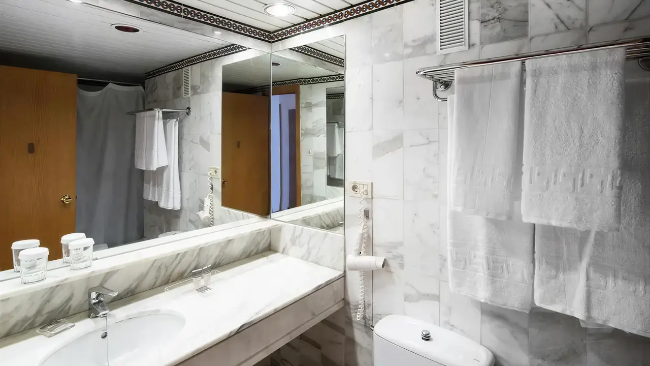 Łazienka w hotelu Catalonia Las Vegas