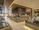 Bufet z jedzeniem w hotelu Club Grand Aqua