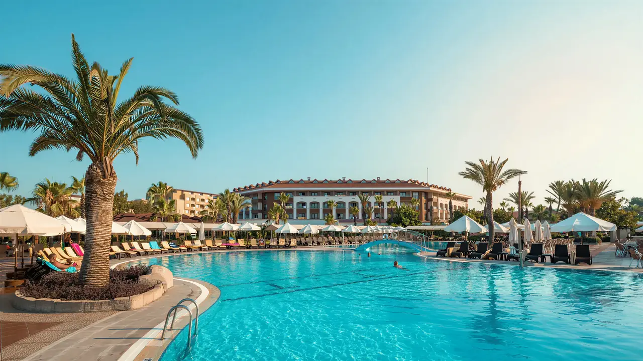 Basen zewnętrzny w hotelu Club Turan Prince World