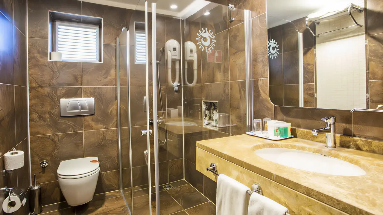 Łazienka w hotelu Club Turan Prince World