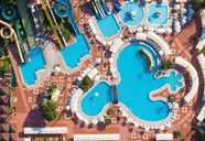 Widok z lotu ptaka na kompleks Club Turan Prince World