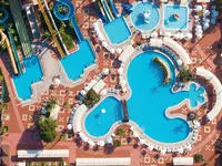 Widok z lotu ptaka na kompleks Club Turan Prince World