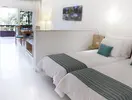 Sypialnia z dwoma łóżkami w Coral Teide Mar