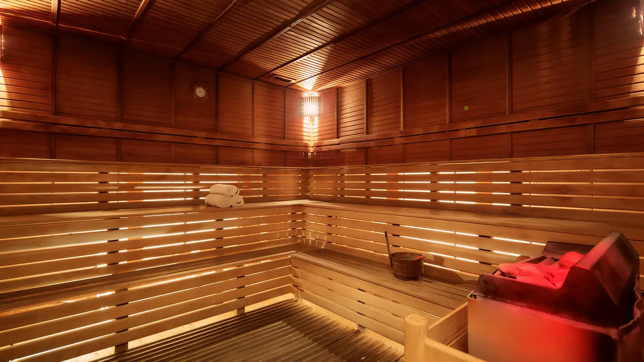 Sauna w hotelu Crystal Admiral Aqua Collection