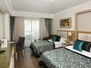 Pokój z dwoma łóżkami w Crystal Waterworld Resort & Spa