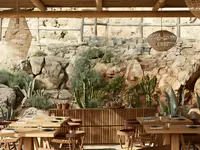 Restauracja na świeżym powietrzu w Daios Cove Luxury Resort & Villas