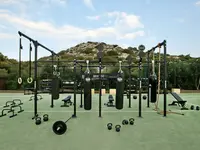 Plac do treningu funkcjonalnego w Daios Cove Luxury Resort & Villas