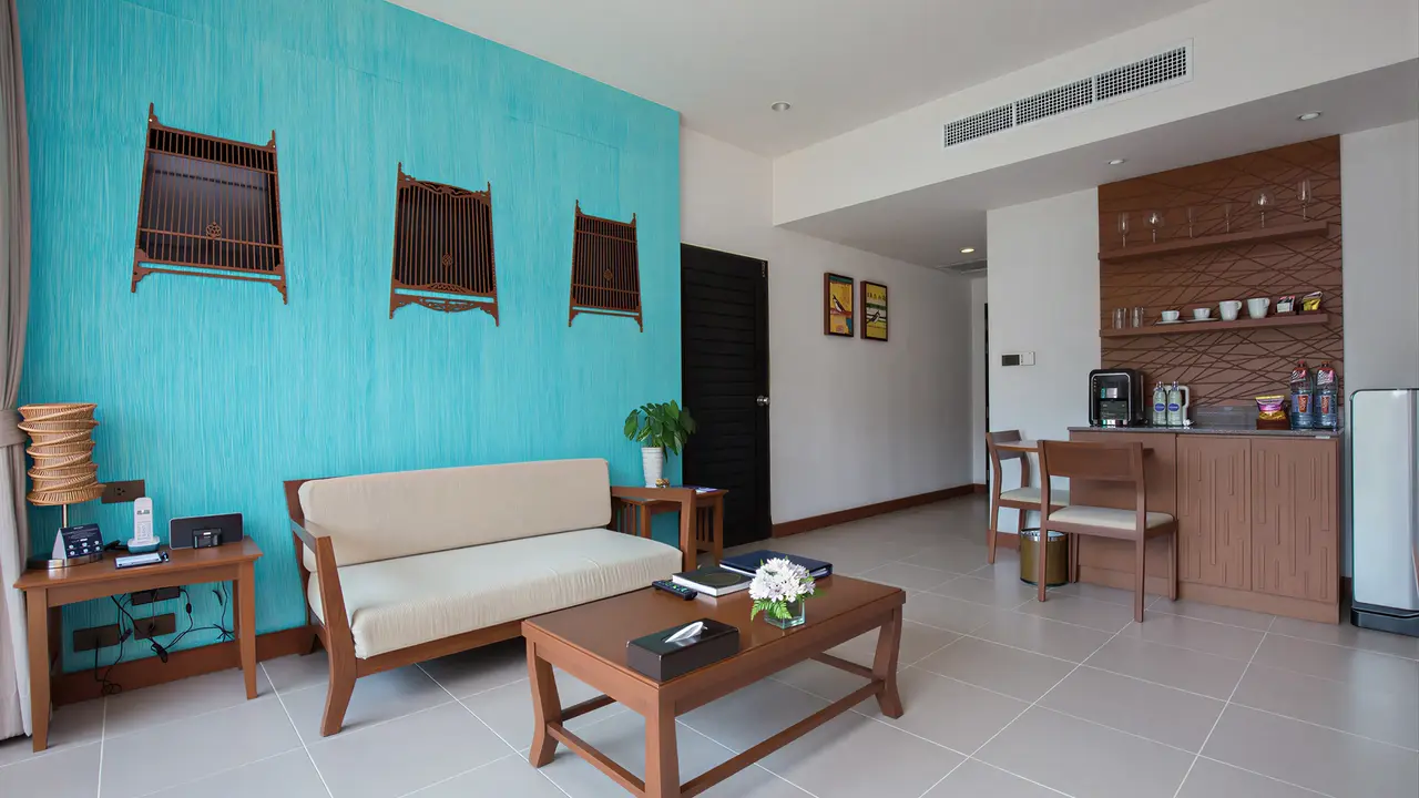 Salon w pokoju gościnnym Deevana Plaza Krabi Aonang