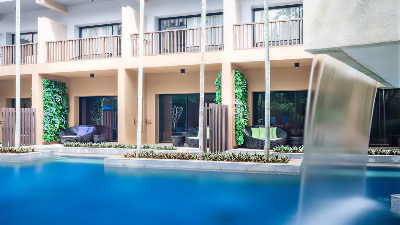 Basen w obiekcie Deevana Plaza Krabi Aonang