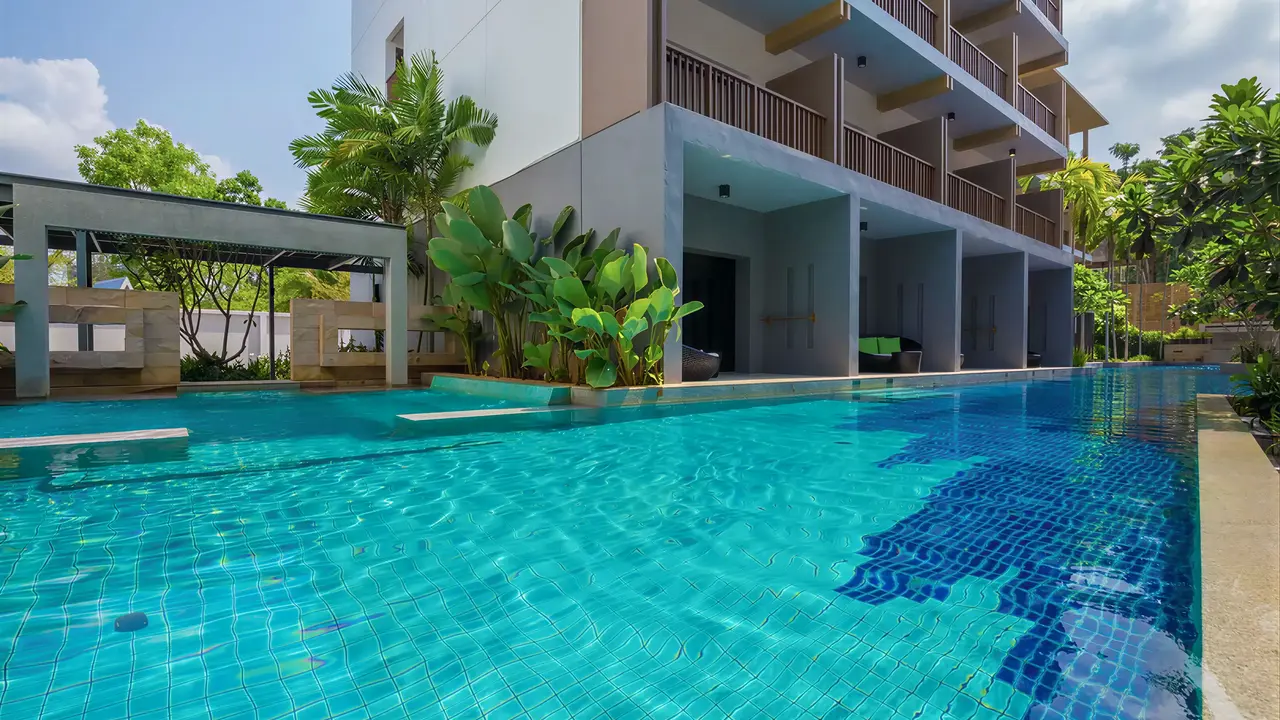 Basen w obiekcie Deevana Plaza Krabi Aonang