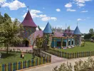 Kolorowy plac zabaw dla dzieci w Delphin Be Grand Resort (ex Botanik Lara)