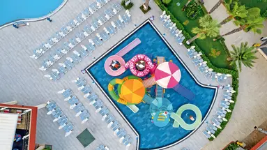 Wodny plac zabaw w Delphin Deluxe Resort