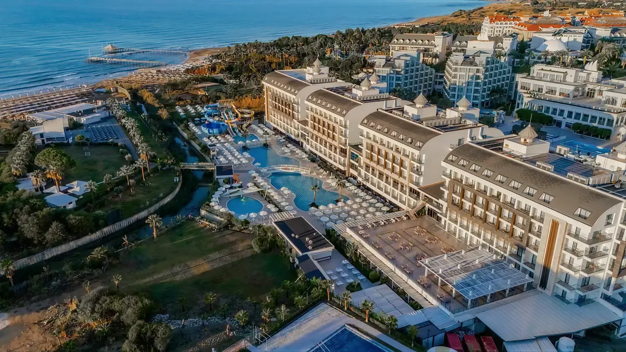 Widok z lotu ptaka na kompleks Diamond De Luxe