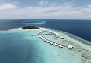 Widok z lotu ptaka na Diamonds Athuruga Beach & Water Villas