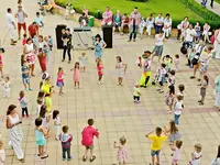 Dzieci podczas animacji w DIT Evrika Beach Club