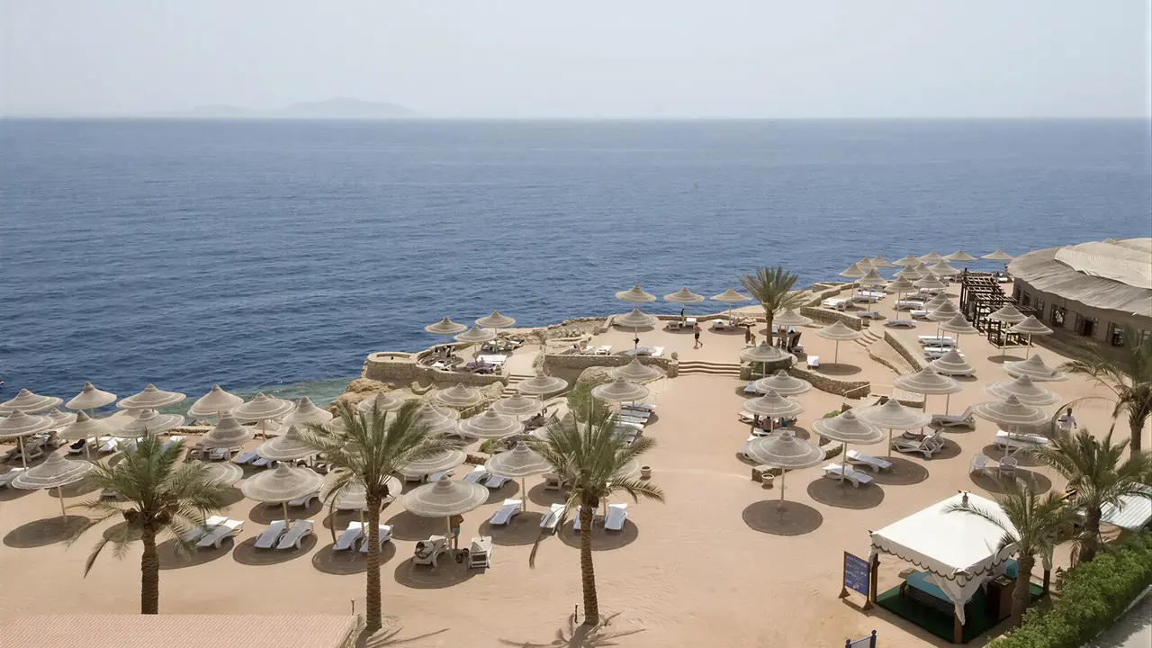 Strefa plażowa przy Dreams Beach Resort Sharm El Sheikh