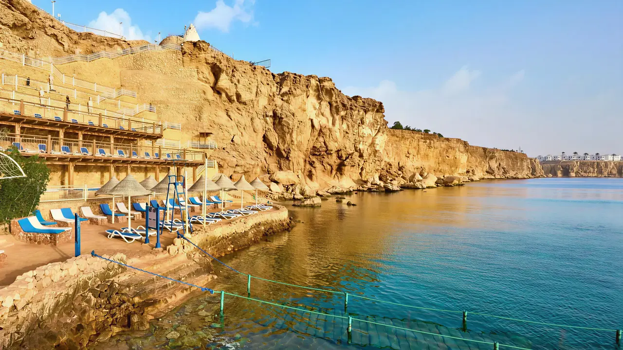 Strefa plażowa przy Dreams Beach Resort Sharm El Sheikh