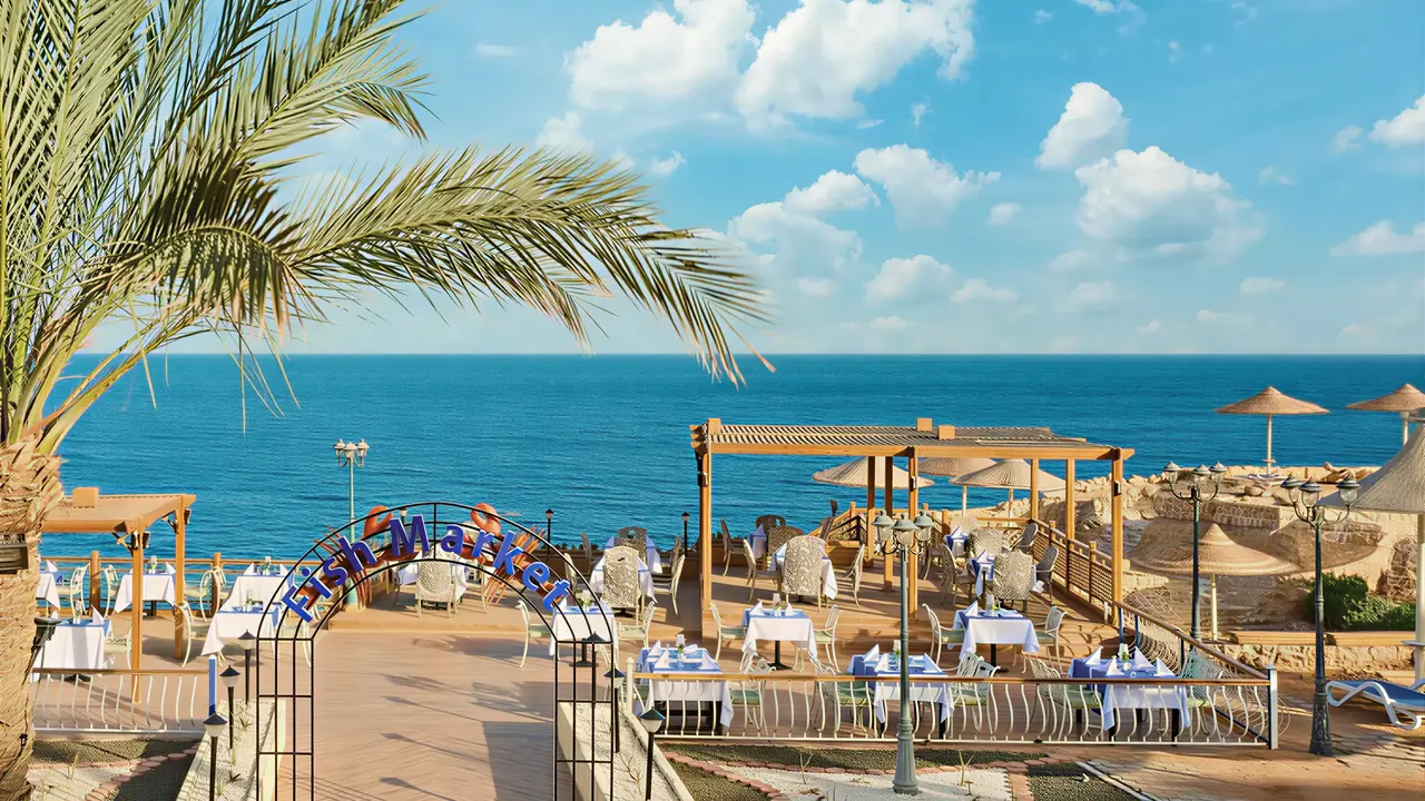 Restauracja nad morzem w Dreams Beach Resort Sharm El Sheikh
