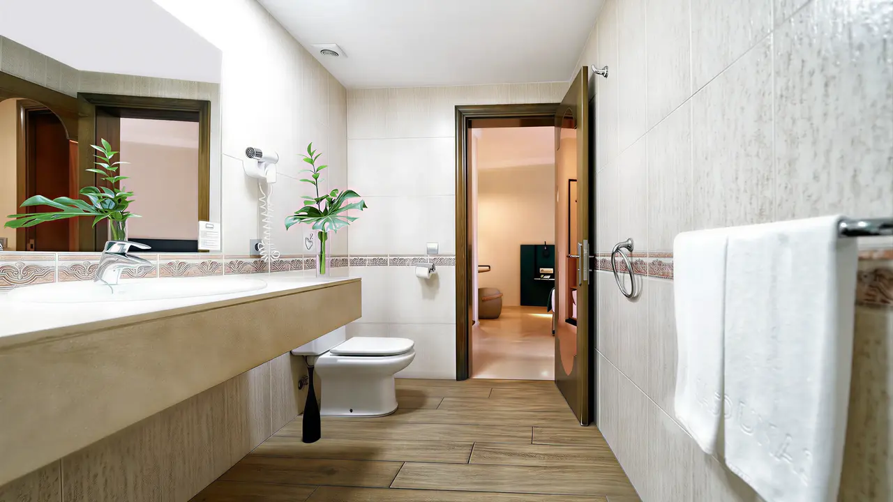 Łazienka w hotelu Dunas Suites & Villas Resort