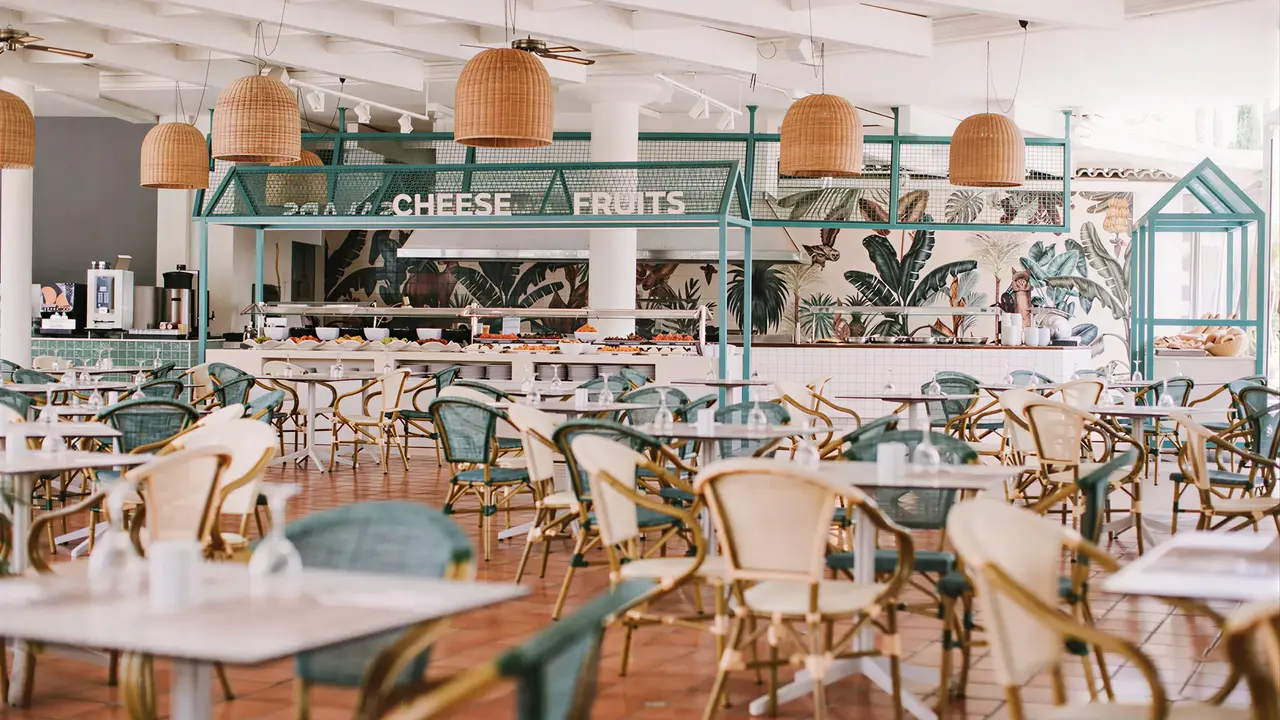 Restauracja z bufetem w Dunas Suites & Villas Resort