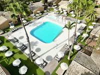 Widok z góry na kompleks Dunas Suites & Villas Resort