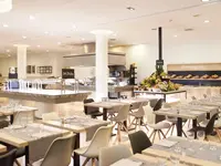 Restauracja z bufetem w hotelu Dwo Sirius (Santa Susanna)