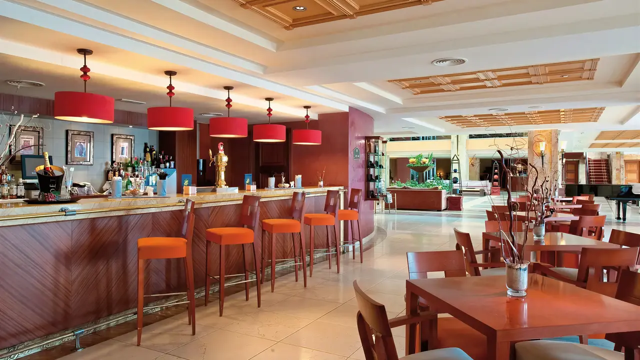 Bar i strefa wypoczynku w Elba Estepona Gran Hotel Thalasso & Spa